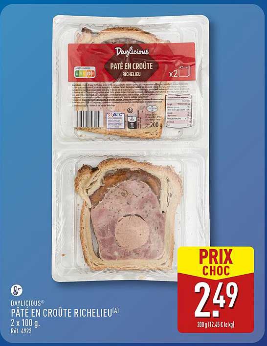 PATÉ EN CROÛTE RICHELIEU