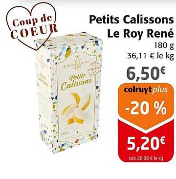 Petits Calissons Le Roy René