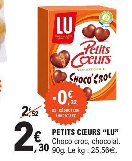 PETITS CŒURS “LU”