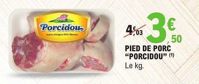 PIED DE PORC "PORCIDOU"