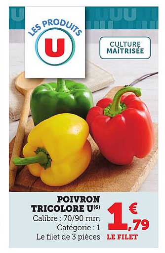 Poivron Tricolore U