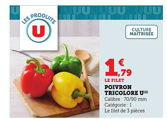 Poivron Tricolore U