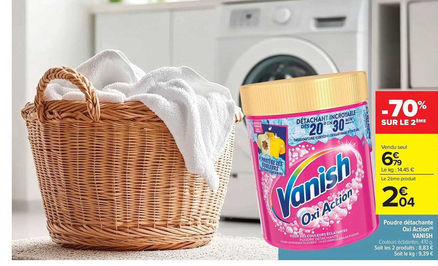 Poudre détachante Oxi Action VANISH