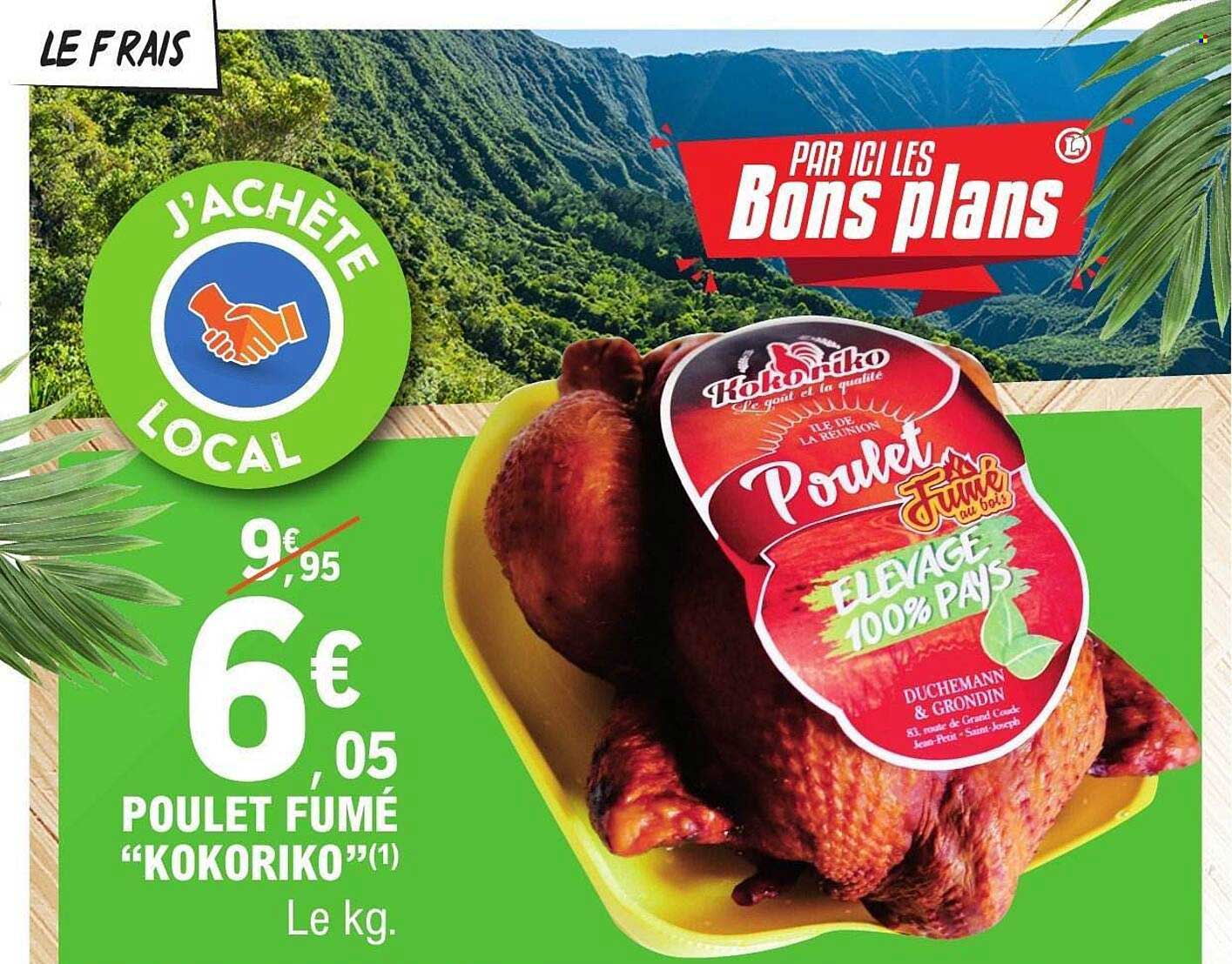 POULET FUMÉ "KOKORIKO"