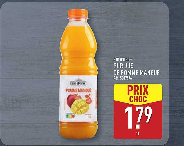 PUR JUS DE POMME MANGUE