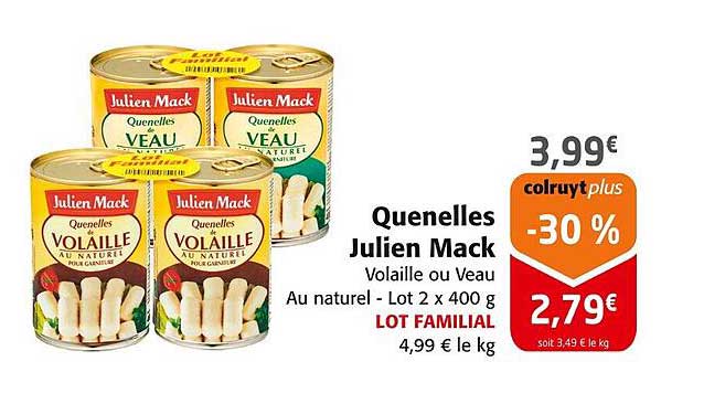 Quenelles Julien Mack