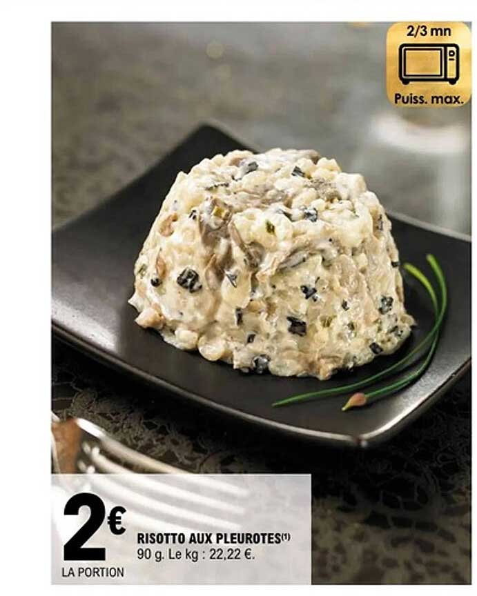 RISOTTO AUX PLEUROTES
