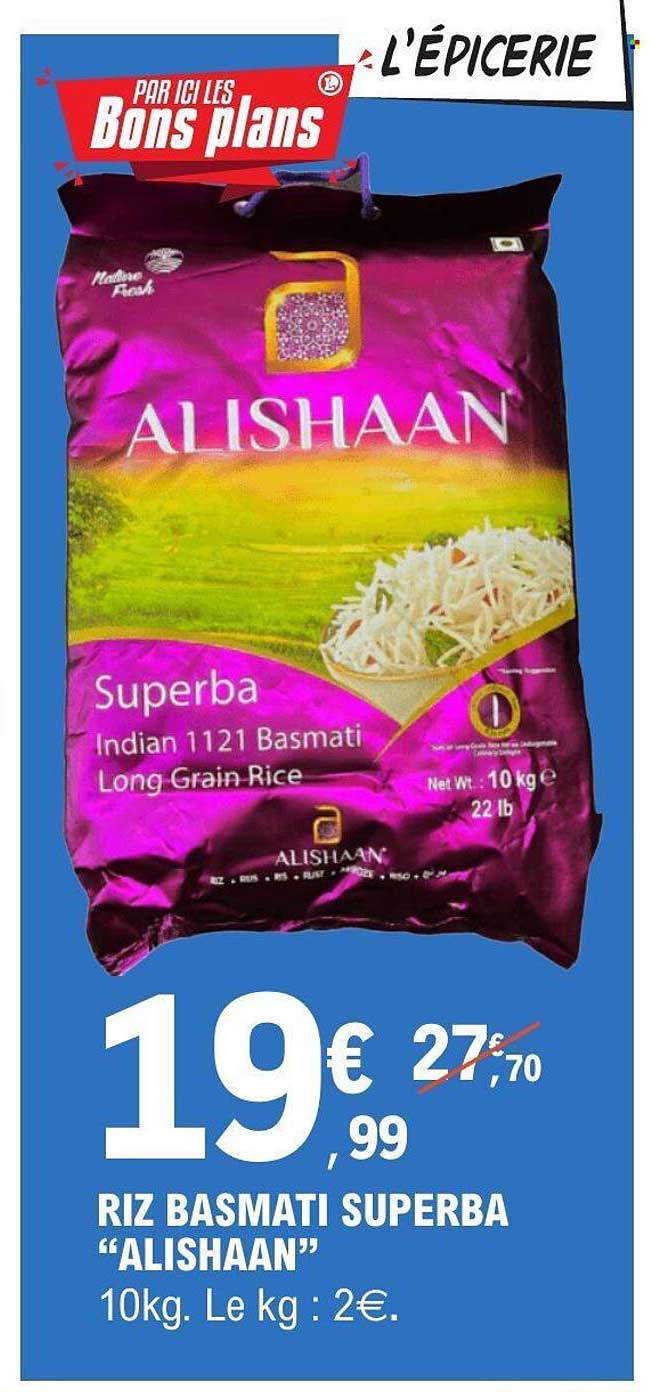 RIZ BASMATI SUPERBA "ALISHAAN"
