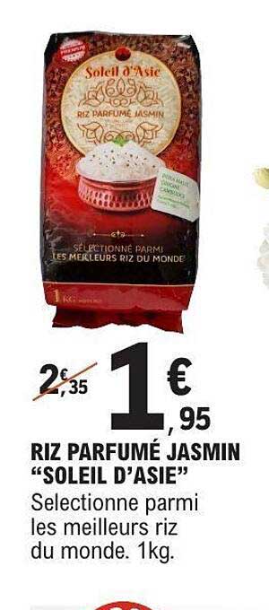 RIZ PARFUMÉ JASMIN "SOLEIL D'ASIE"