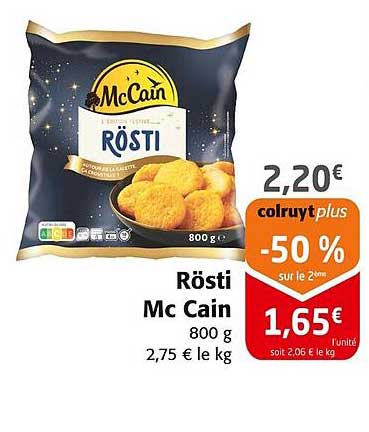 Röstis Mc Cain