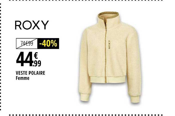 ROXY VESTE POLAIRE Femme
