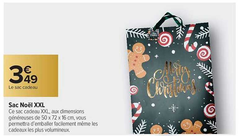 Sac Noël XXL