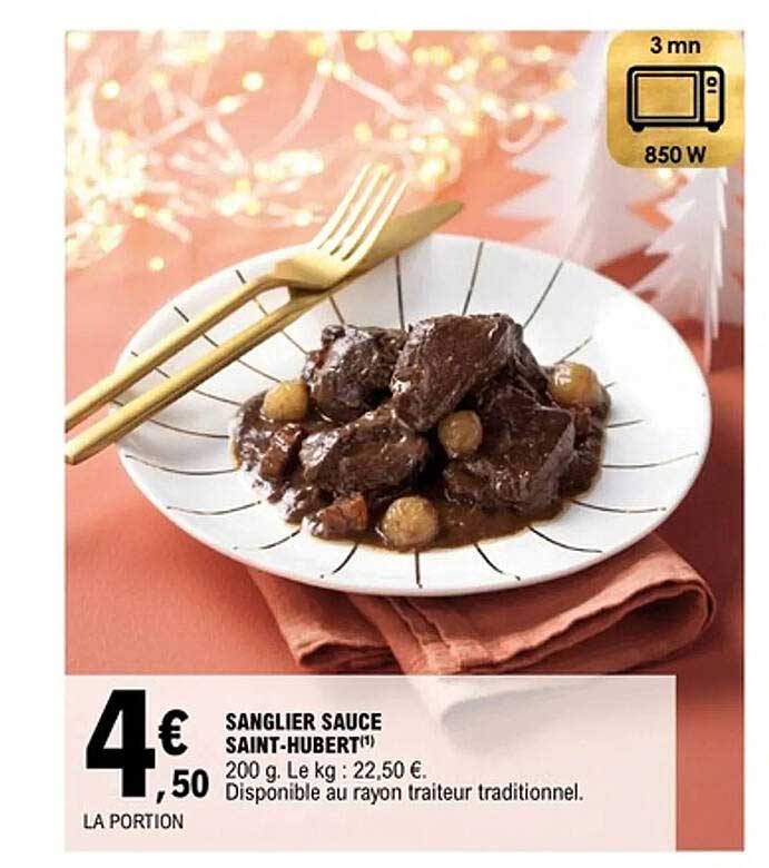 SANGUIN SAUCE SAINT-HUBERT