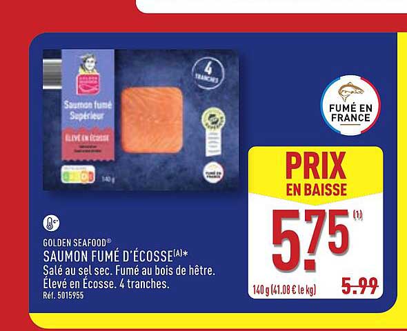 SAUMON FUMÉ D'ÉCOSSE