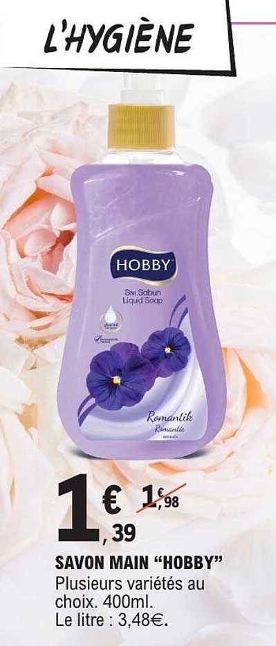 SAVON MAIN “HOBBY”