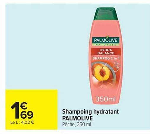 Shampoing hydratant PALMOLIVE