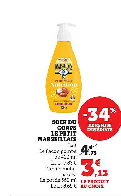 SOIN DU CORPS LE PETIT MARSEILLAIS