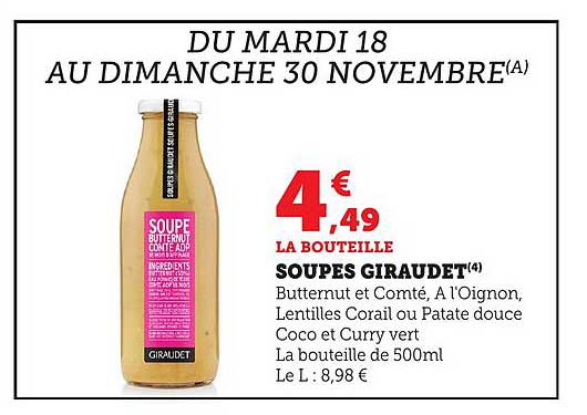 SOUPES GIRAUDET