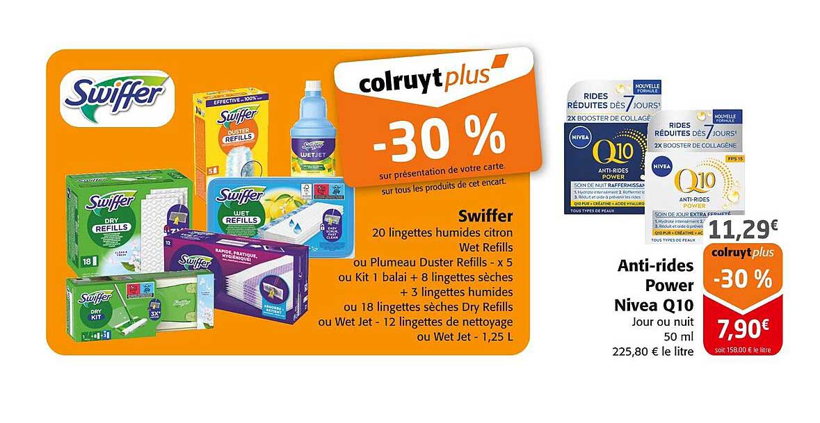 Swiffer -30 %