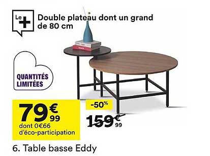 Table basse Eddy