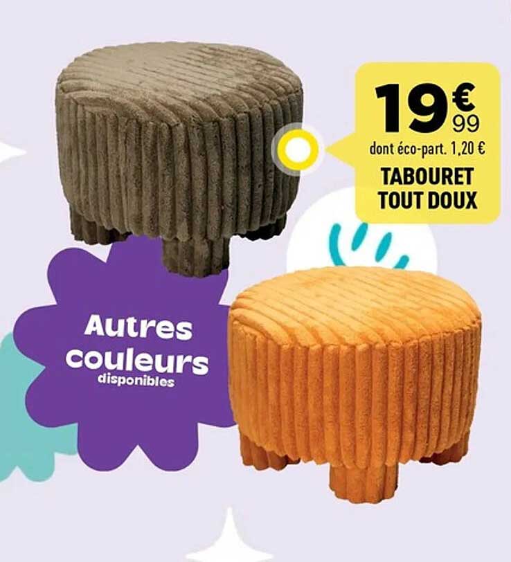 TABOURET TOUT DOUX