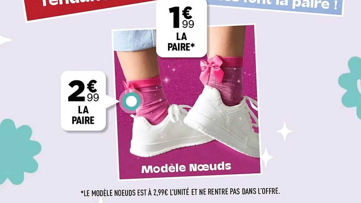 Tendance : Les Chaussettes qui font la paire !