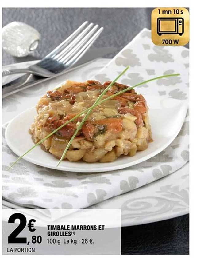 TIG 2 € 80 LA PORTION