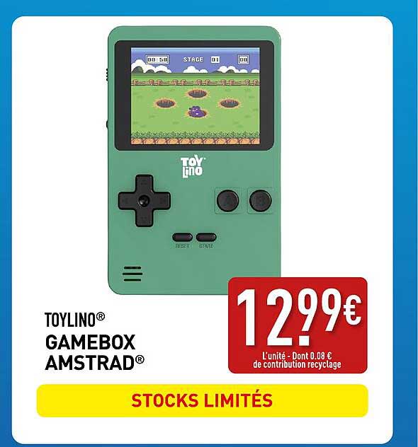 TOYLINOTM GAMEBOX AMSTRAD®