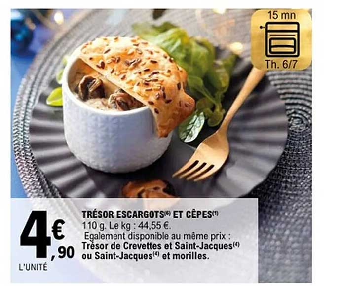 TRÉSOR ESCARGOTS® ET CÈPES®