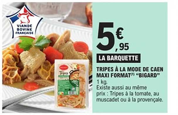 TRIPES À LA MODE DE CAEN MAXI FORMAT® "BIGARD"