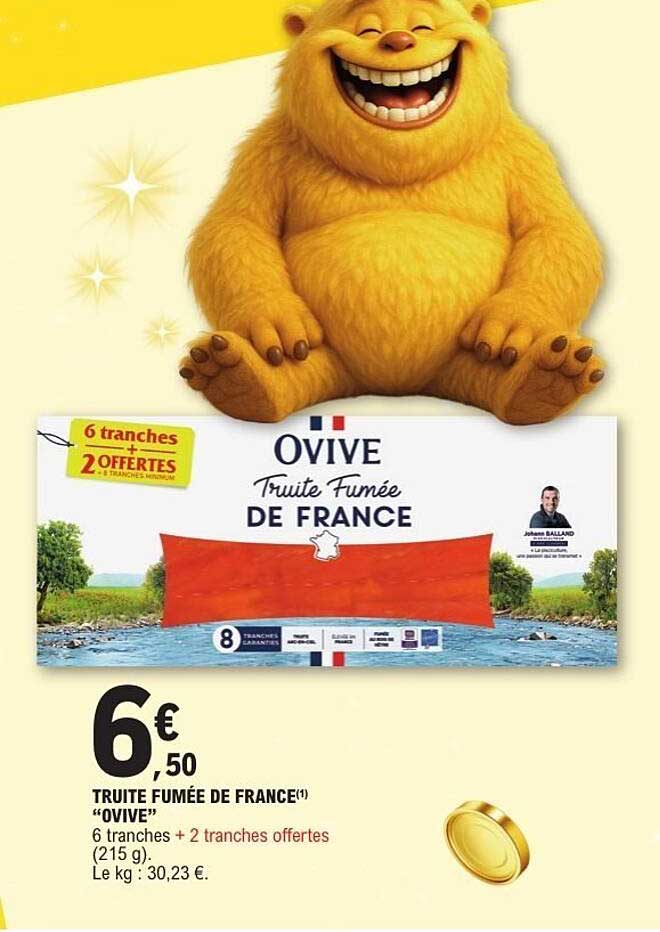 TRUITE FUMÉE DE FRANCE "OVIVE"