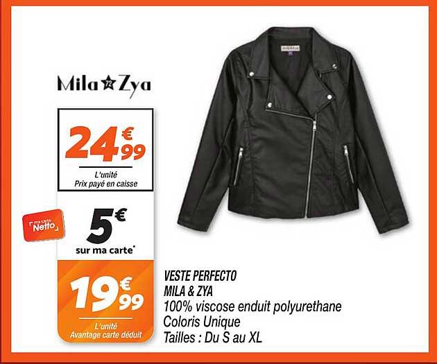 VESTE PERFECTO MILA & ZYA