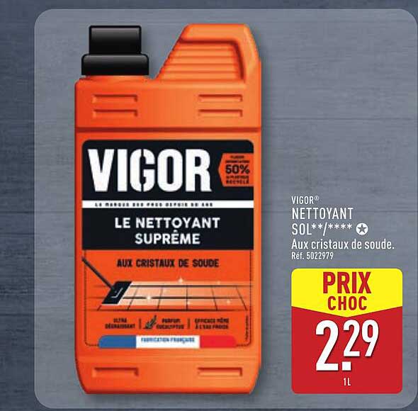 VIGOR - LE NETTOYANT SUPRÊME