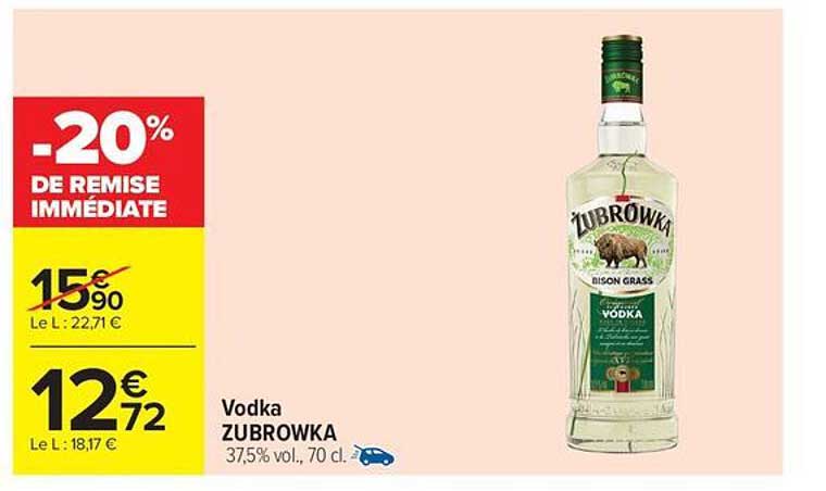 Vodka ZUBROWKA