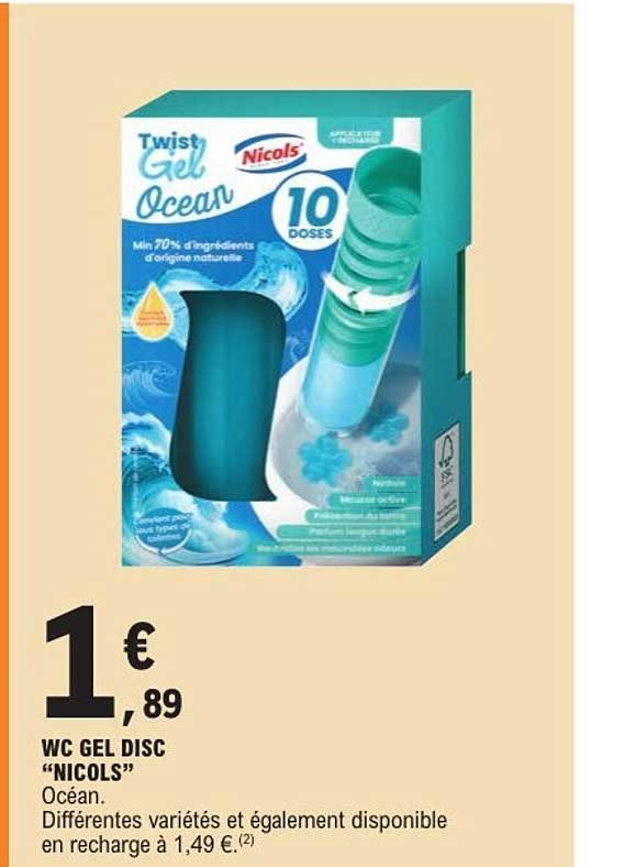 WC GEL DISC "NICOLS"