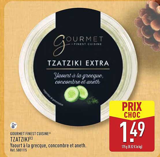 Yaourt à la grecque, concombre et aneth