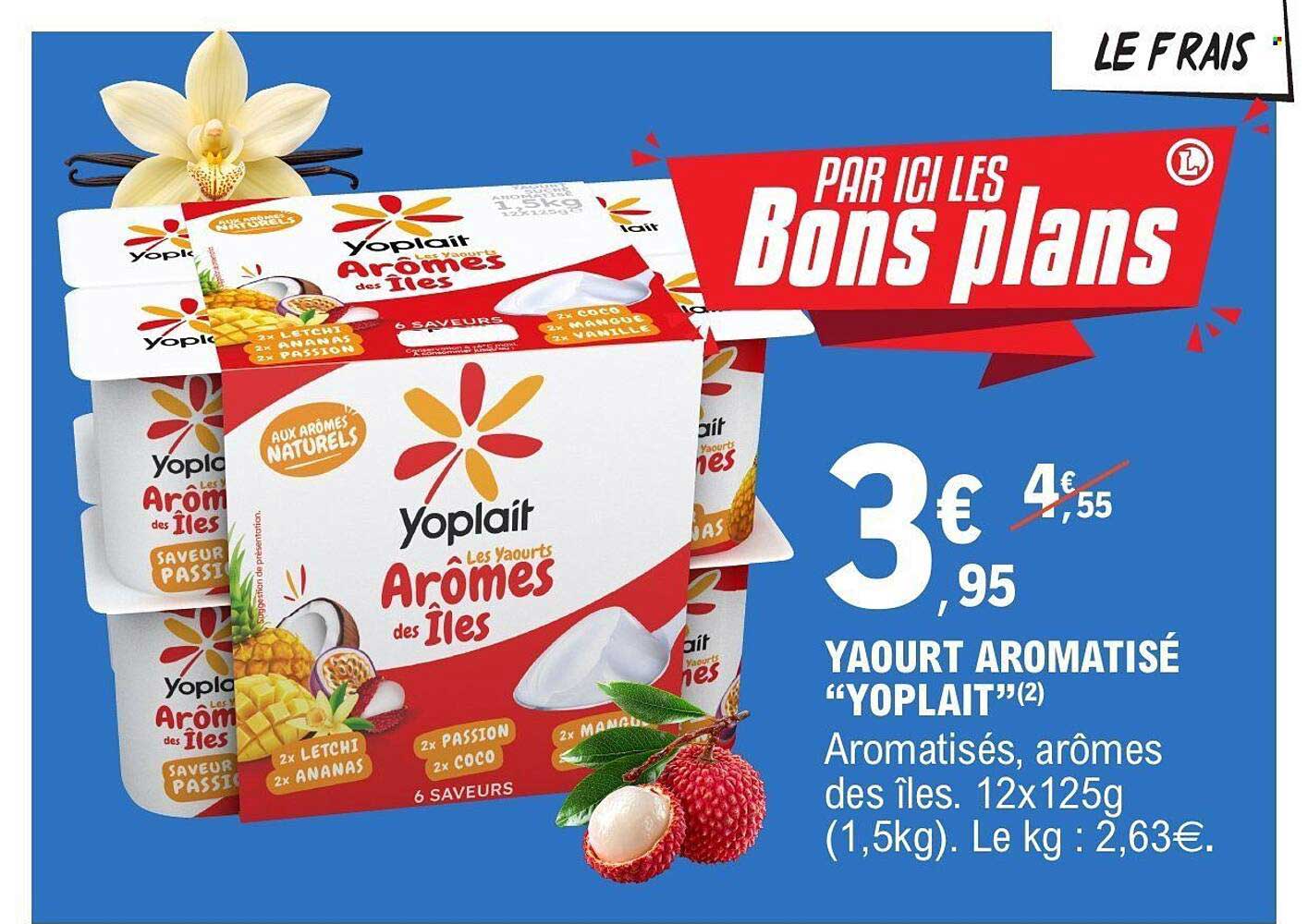 YAOURT AROMATISÉ "YOPLAIT"