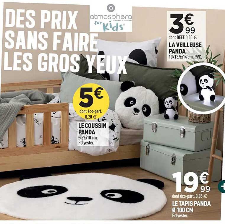 Coussin Chauffe-Mains Panda Minkissy – Doux Et Multifonction – Bureau Et Maison