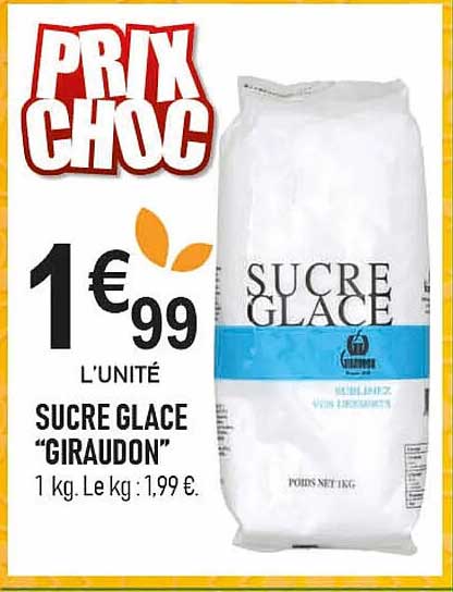 SUCRE GLACE "GIRAUDON"