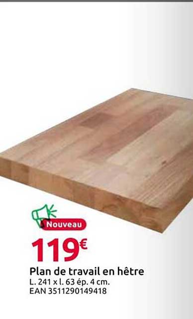 Plan De Travail Entrepot Du Bricolagenull