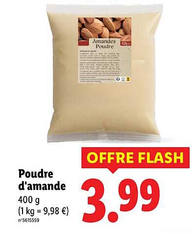 Poudre D Amande Lidl