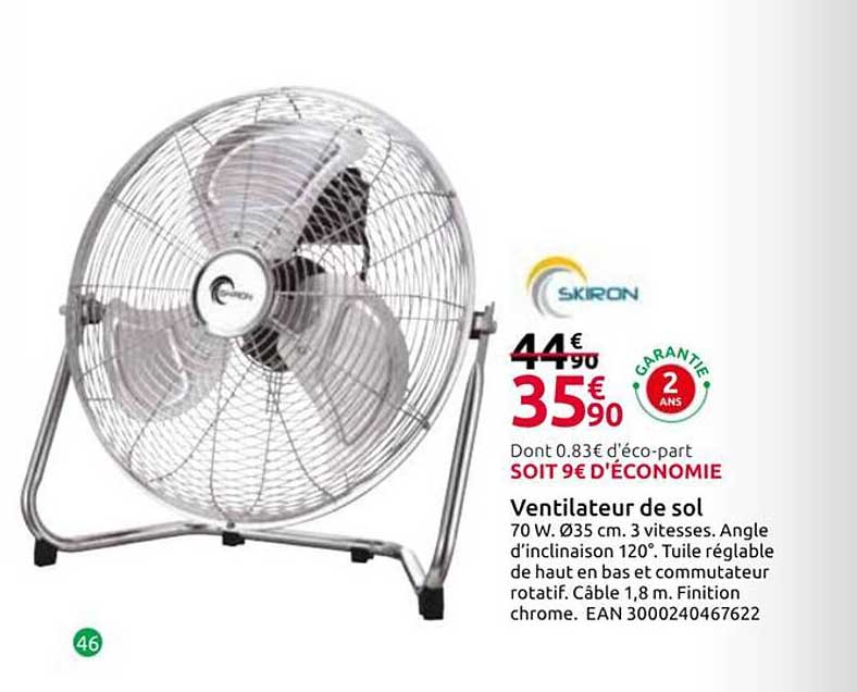 Ventilateur de sol