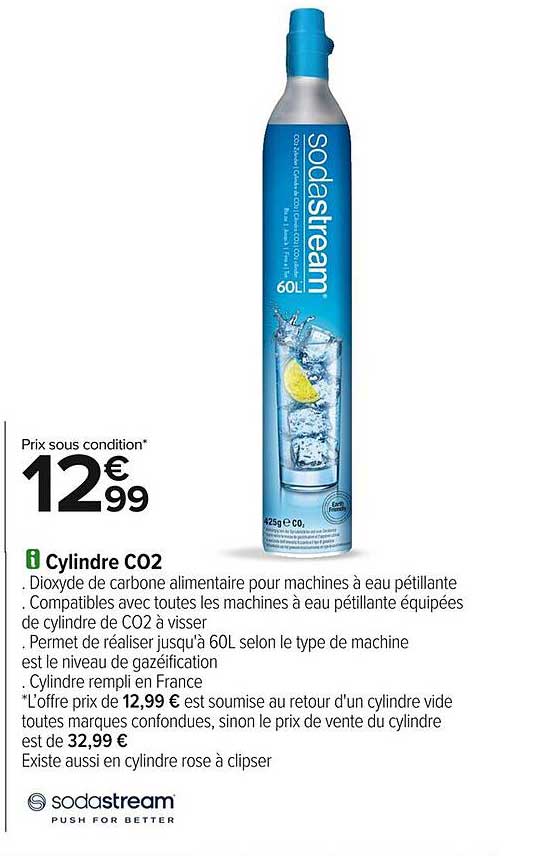 Cylindre CO2 Sodastream