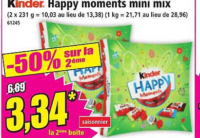 Kinder Happy moments mini mix