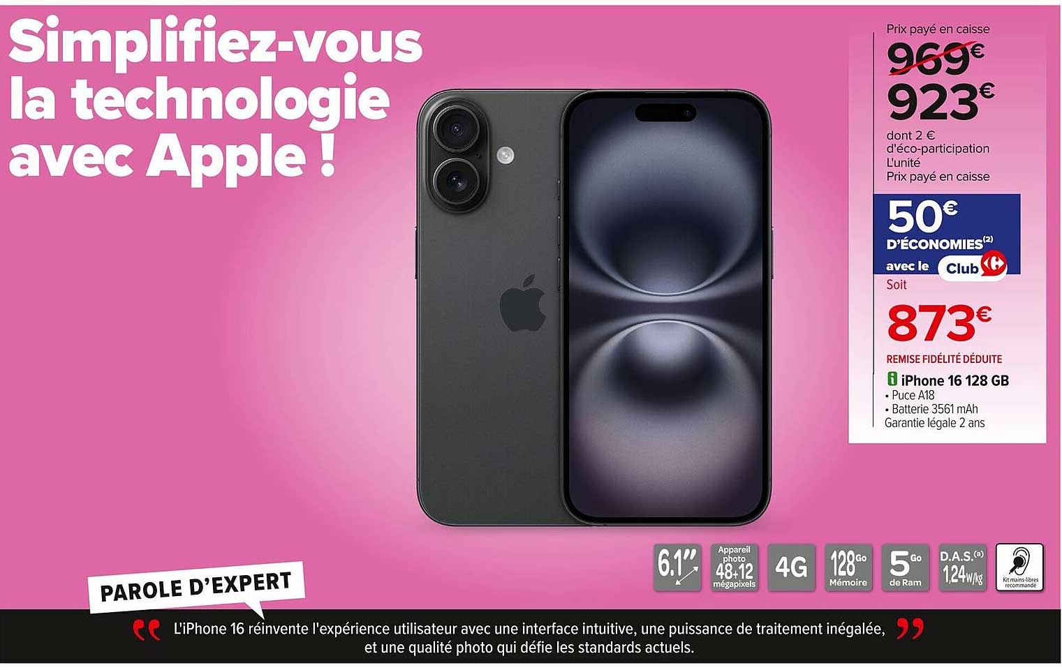 Simplifiez-vous la technologie avec Apple !