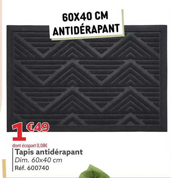 Tapis antidérapant