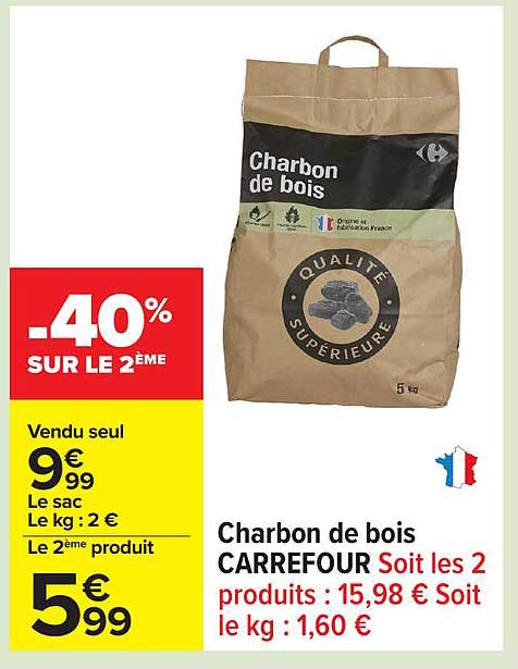 Charbon De Bois Carrefournull