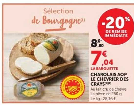 CHAROLAIS AOP LE CHEVRIER DES CRAYS