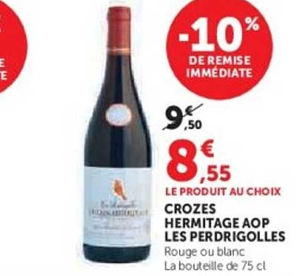 CROZES HERMITAGE AOP LES PERDRIGOLLES