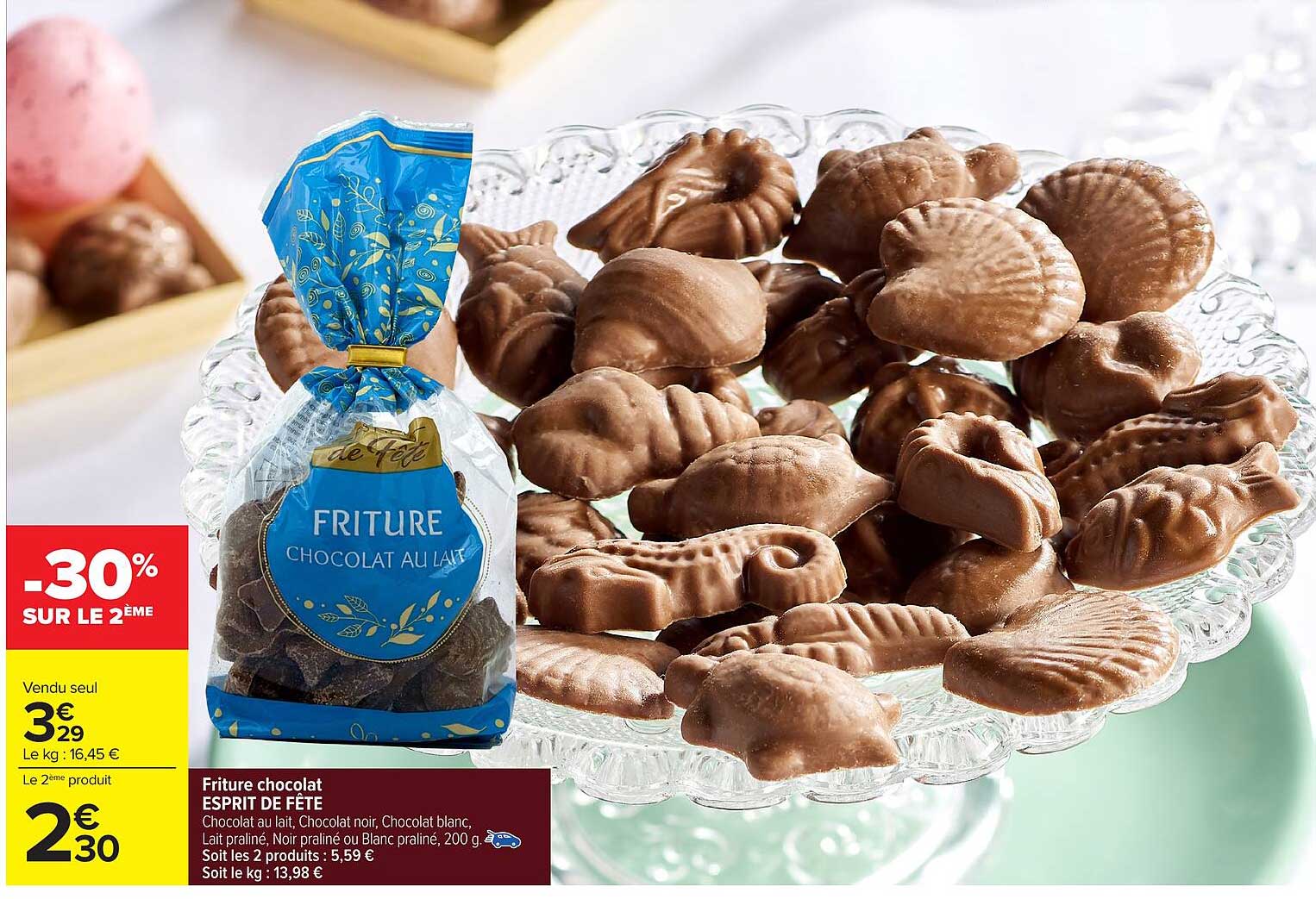 Friture chocolat ESPRIT DE FÊTE